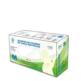 Luvas de Vinilo Sem Pó 100uds