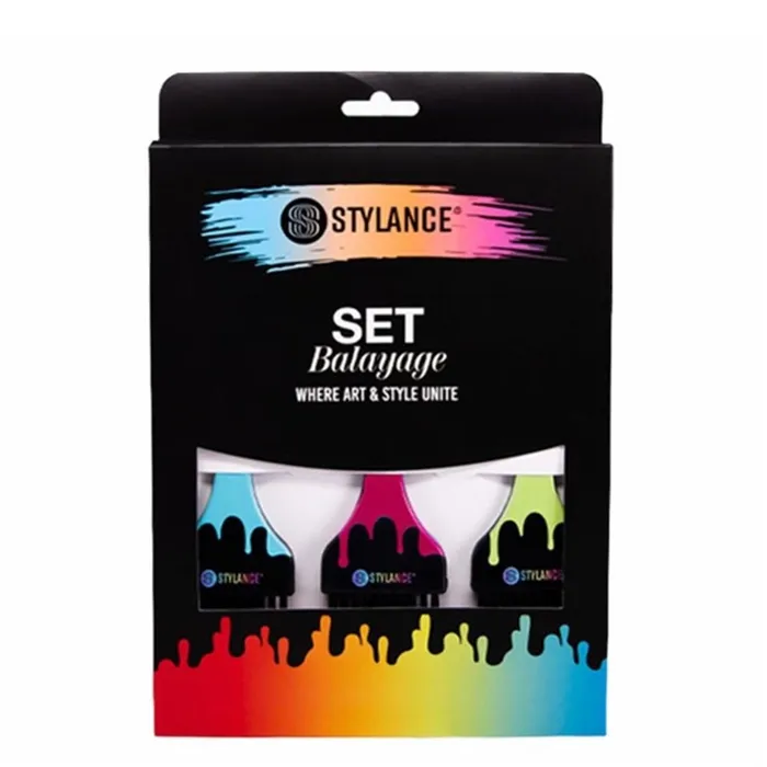 Bifull Set Balayage Color Brush Set 3 Paletinas