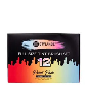 Bifull Paint Pack Color Brush Set 12 Pincéis