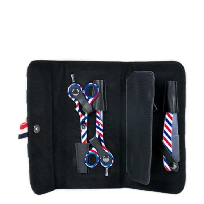ZZ Men Estuche Tijeras Case Barber Line