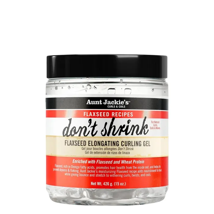 Aunt Jackie's Receitas de Linhaça Flaxseed Elongating Curling Gel 426g