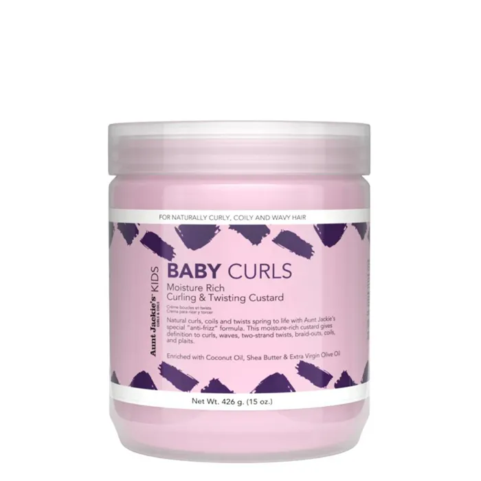 Aunt Jackie's Baby Curls Moisture Rich Curling Twisting Custard 426 g