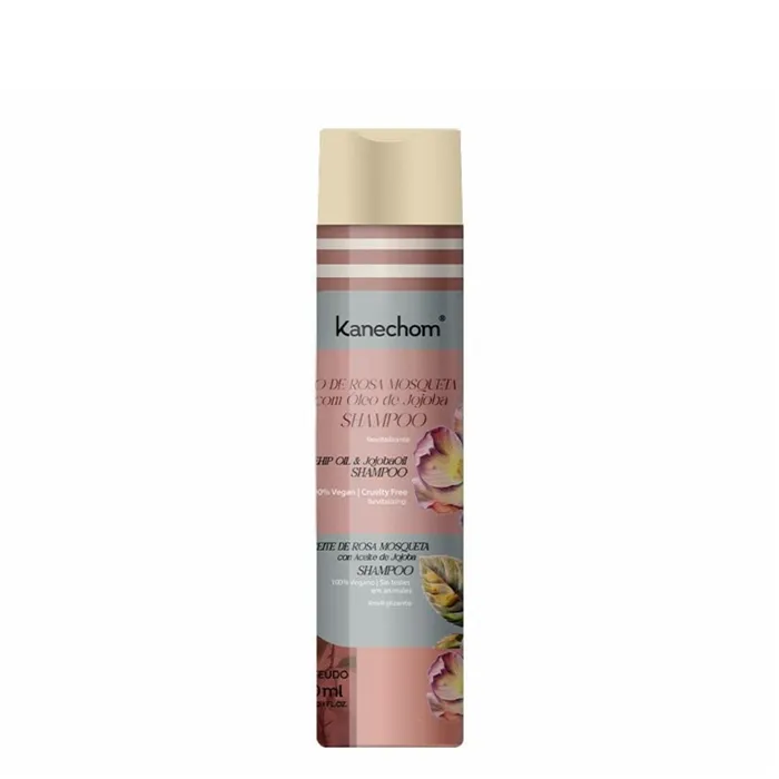 Kanechom Shampoing Huile de Rose Musquée 300 ml