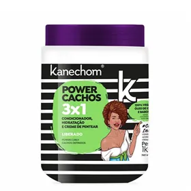 Kanechom Máscara 3 em 1 Power Cachos 1kg