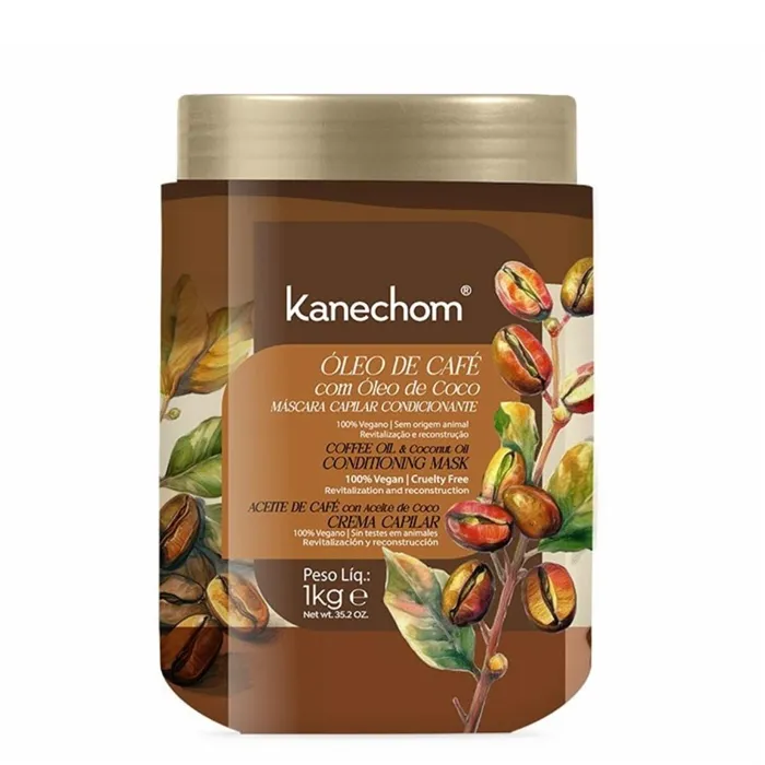 Kanechom Masque capillaire Huile de Café 1 kg