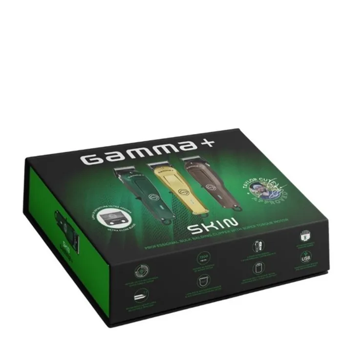 Gamma Piu Skin Máquina de Cortar Cabelo