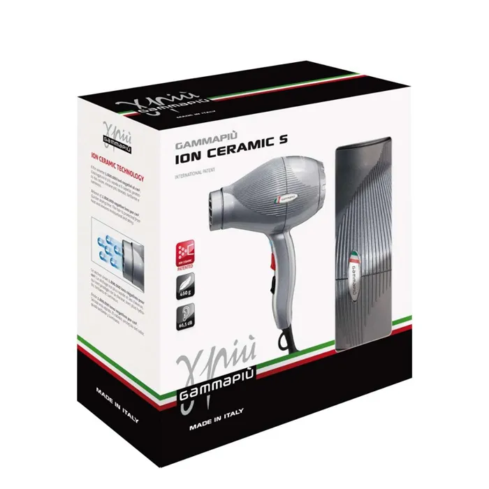 Gamma Piu Ion Ceramic S Secador de Cabelo Profissional