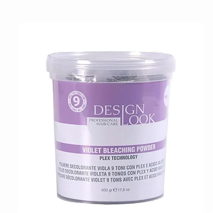 Design Look Poudre Décolorante Violette 9 Teintes 500 g