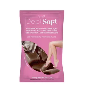 Depilsoft Cera Depilação Baixa Fusão 1000g