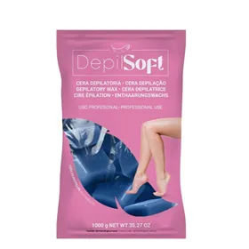 Depilsoft Cera Depilação Baixa Fusão 1000g