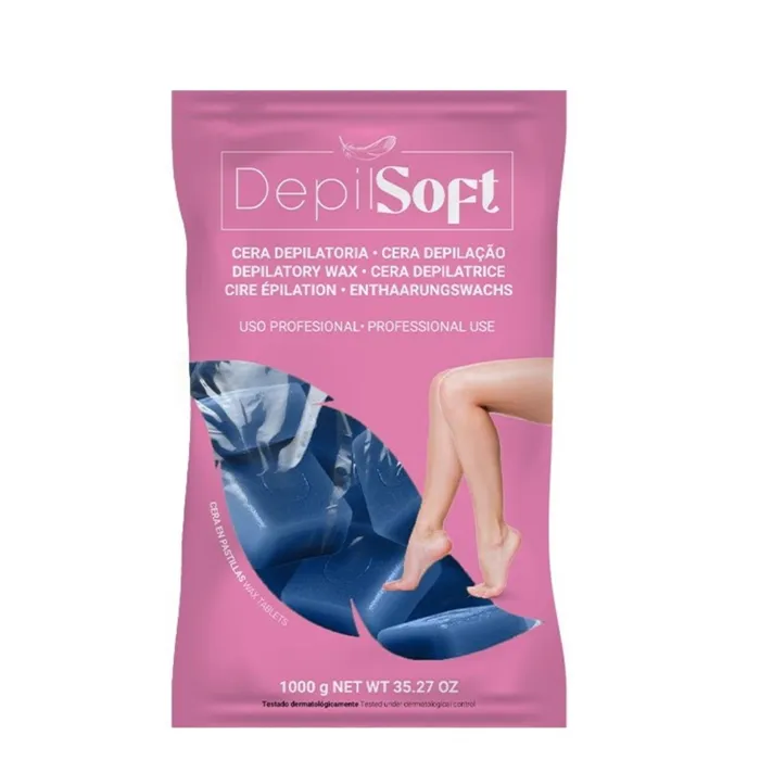 Depilsoft Cera Depilação Baixa Fusão 1000g