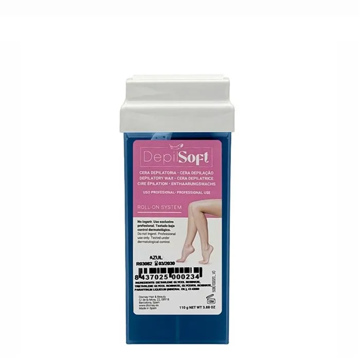 Depilsoft Cartouche de cire dépilation Roll-On 110 g