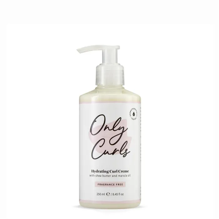 Only Curls Fragrance Free Hydrating Curl Creme 250ml