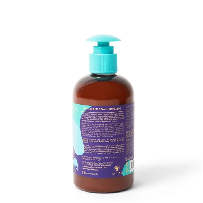 As I Am Born Curly Cowash 240ml