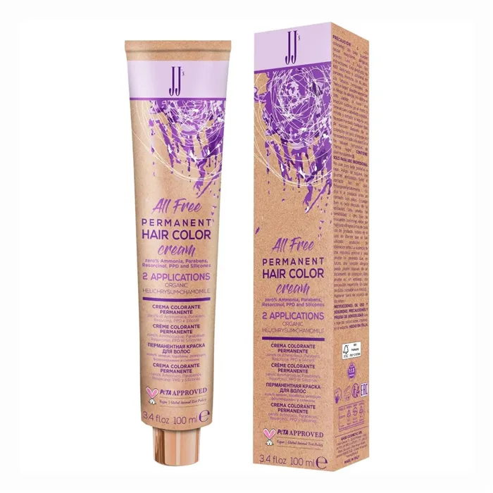 Tinta Permanente para Cabelo JJ All Free 100ml