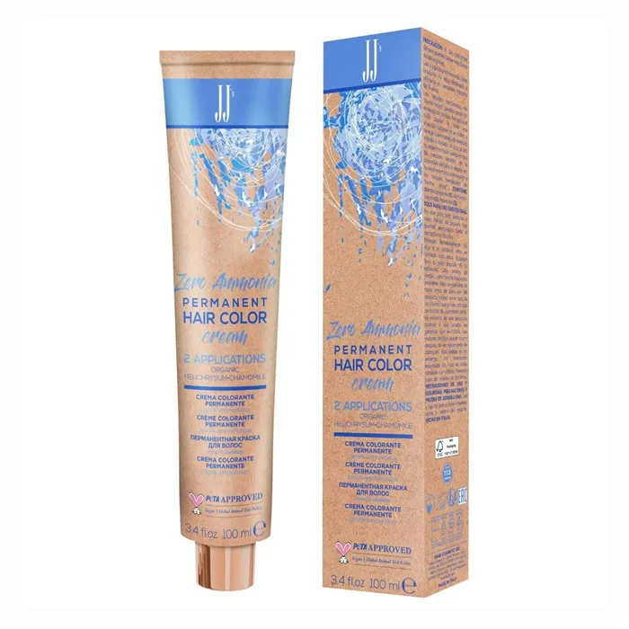 JJ Zero Amonia Permanent Color 100 ml