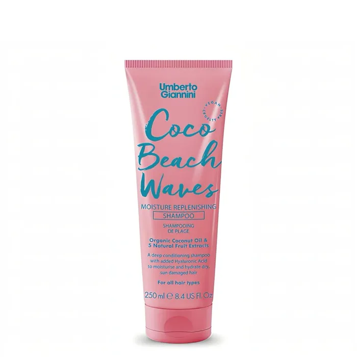 Umberto Giannini Coco Beach Waves Moisture Replenishing Shampoo 250 ml