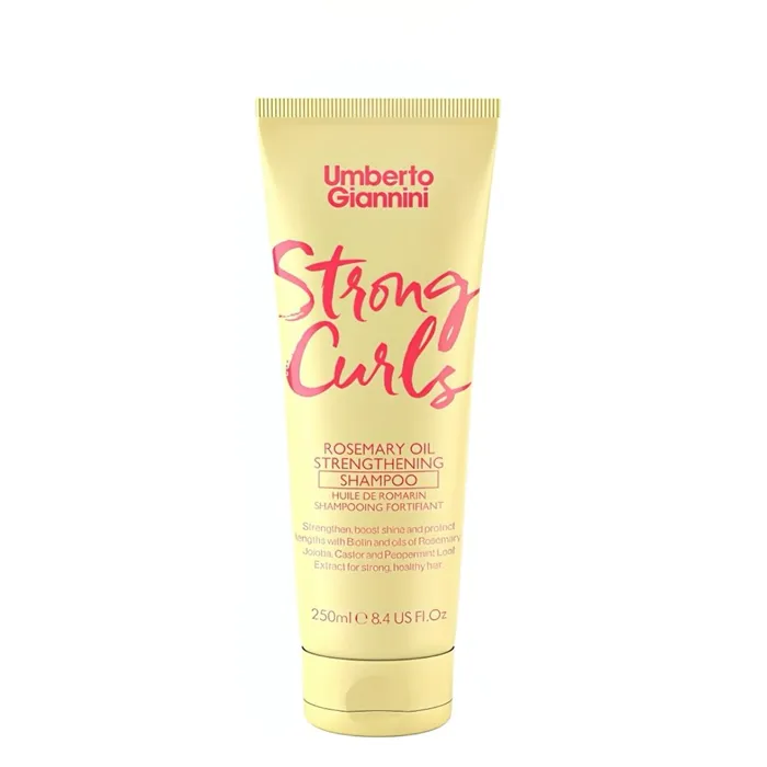 Umberto Giannini Strong Curls Rosemary Oil Shampoo 250ml