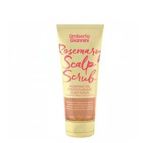 Umberto Giannini Strong Curls Rosemary Oil Strenghtening Scalp Scrub 200ml