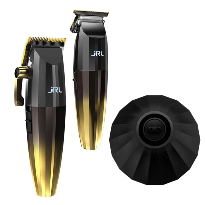 Máquina de Cortar Cabelo JRL 2020 Combo Clipper & Trimmer Gold