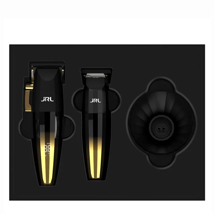 Máquina de Cortar Cabelo JRL 2020 Combo Clipper & Trimmer Gold