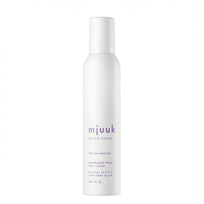 Mjuuk Naked Sense Volume Mousse Sem Fragância
