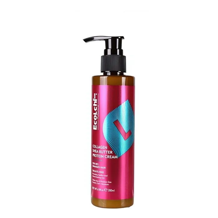 Creme de Proteína com Colagénio e Manteiga de Karité Ecolchi 200ml