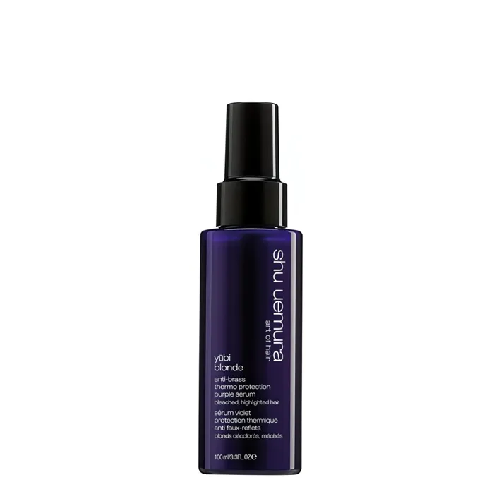 Shu Uemura Yubi Blonde Anti-Brass Heat Protecction Purple Serum 100ml