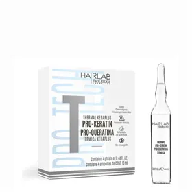 Tratamento Capilar Salerm HairLab Thermal Pro Queratina 4x13ml