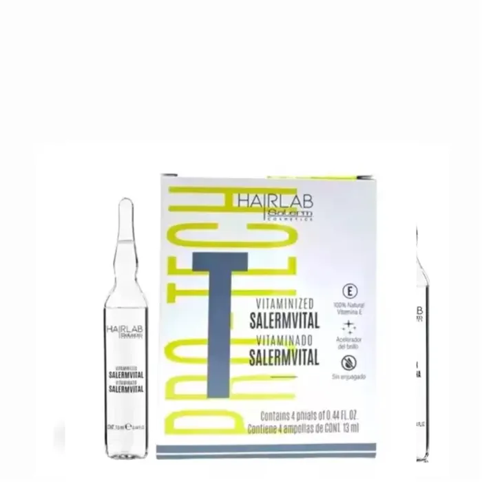 Salerm Vital Soin fortifiant capillaire 4x13ml
