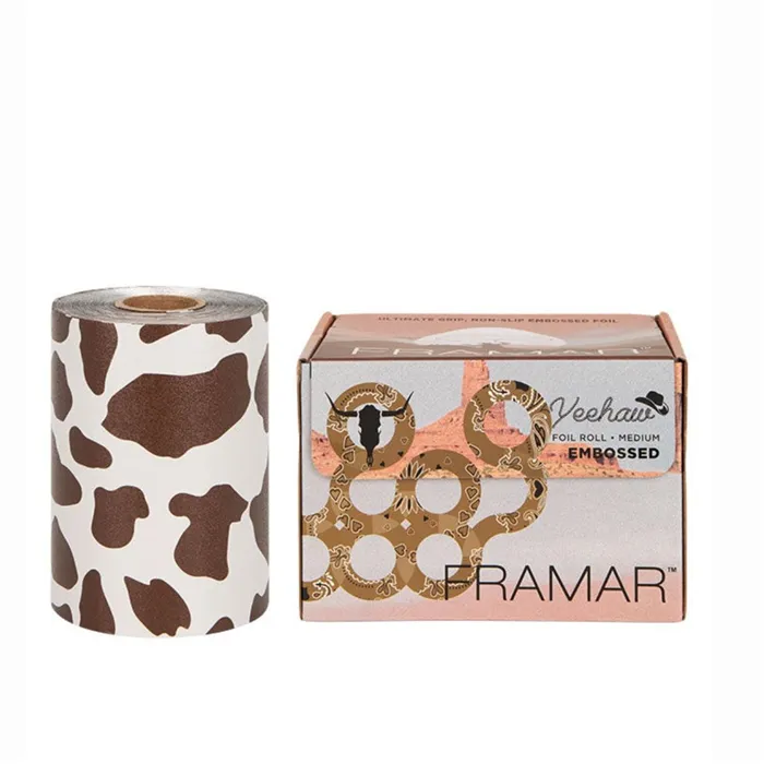 Framar Embossed Medium Rollo Aluminio 97m