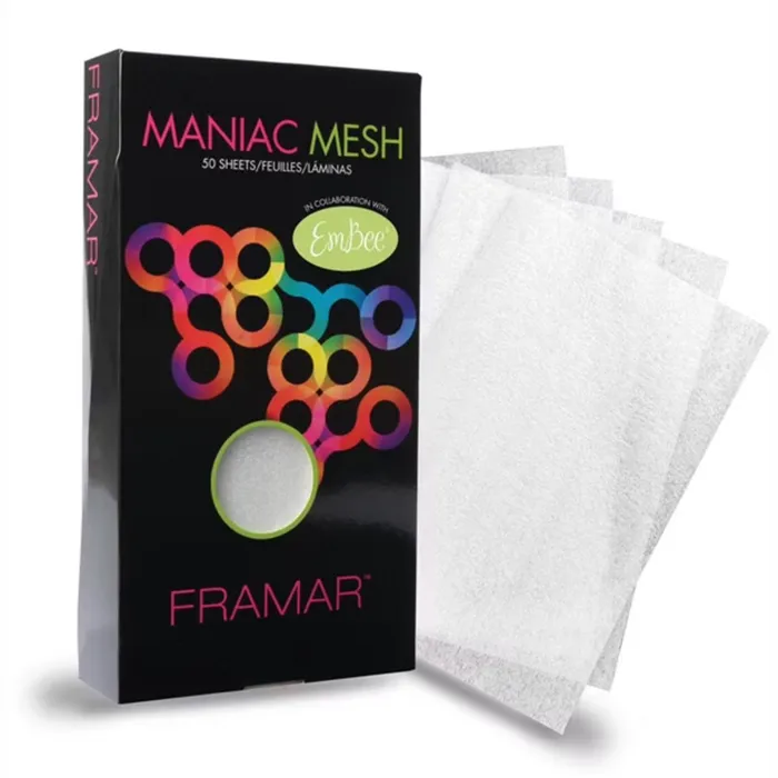 Framar Maniac Mesh Lâminas de Madeixas 50uds