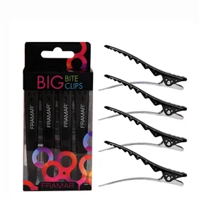 Framar Big Bite Clips 4uds 