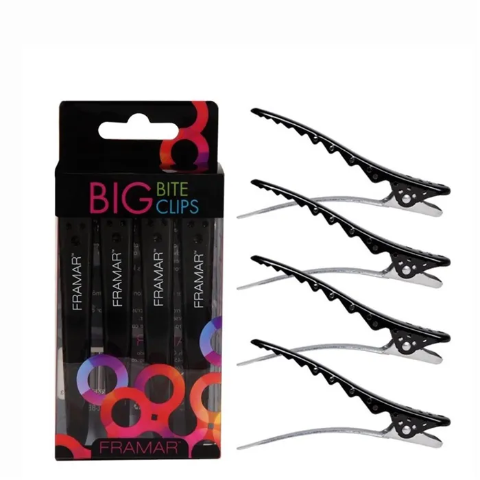 Framar Big Bite Clips 4uds 