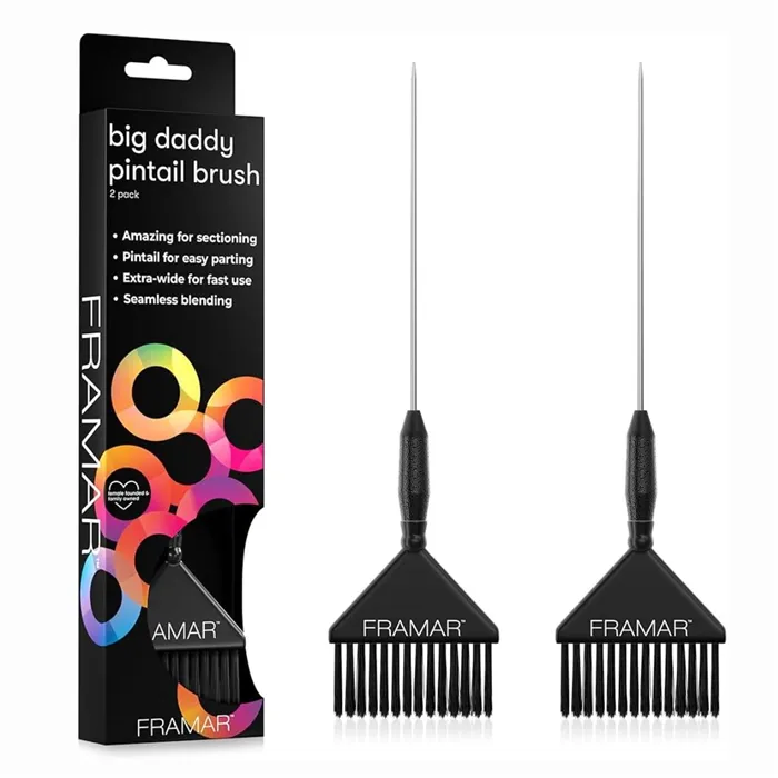 Framar Pin Tail Big Daddy Brush Set