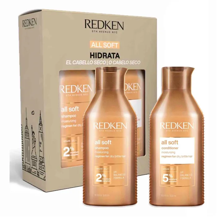 Redken All Soft Cofre Shampoo + Conditioner