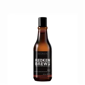 Redken Brews 3 em 1 Champô 300ml