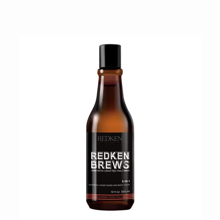 Redken Brews 3 em 1 Champô 300ml