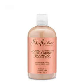 Shea Moisture Coconut & Hibiscus Champô 384ml
