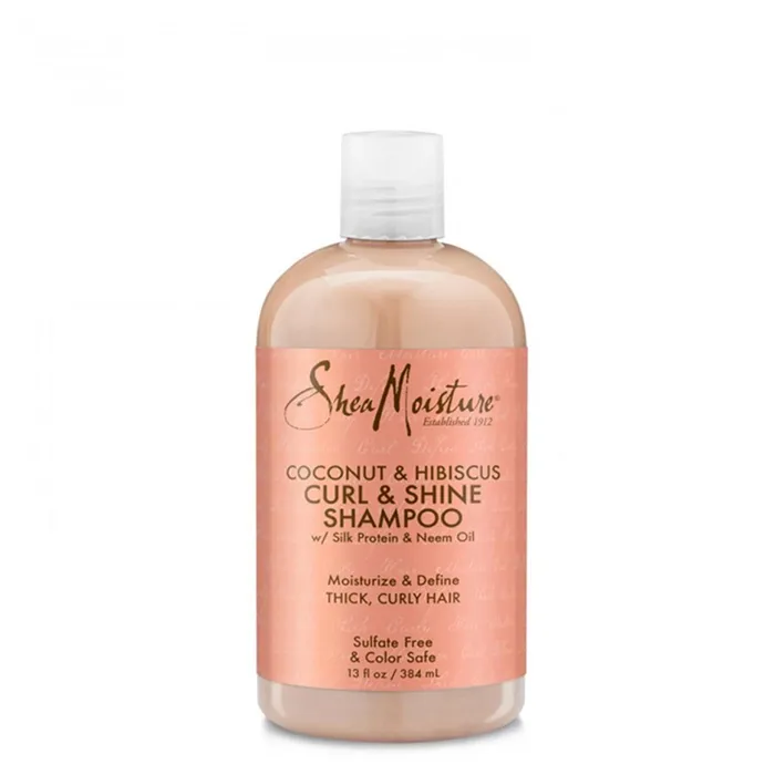 Shea Moisture Coconut & Hibiscus Champô 384ml