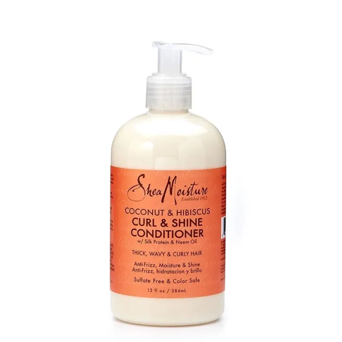 Shea Moisture Coconut & Hibiscus Amaciador 384ml