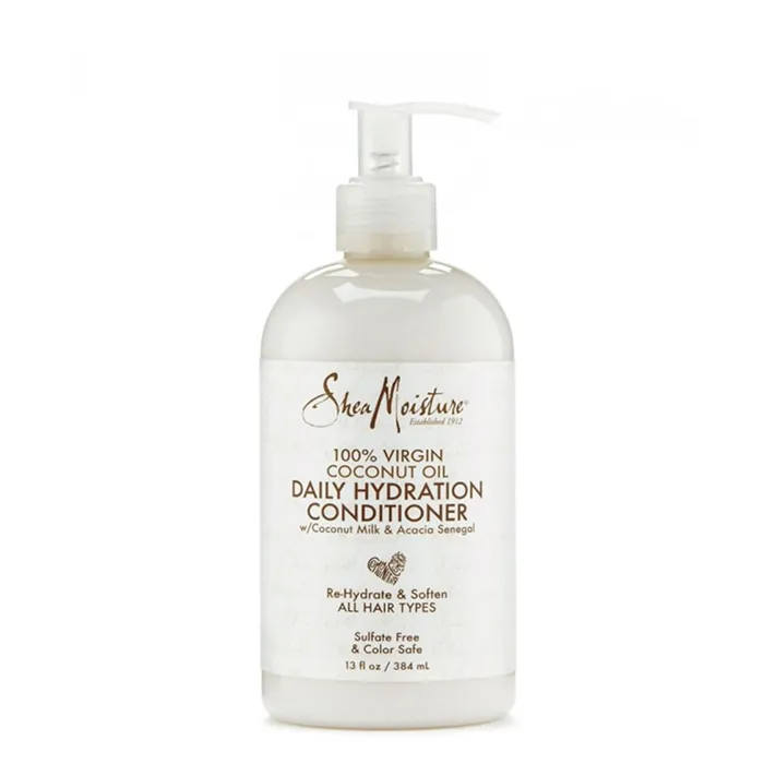 Shea Moisture 100% Óleo de Coco Virgem Amaciador 384ml