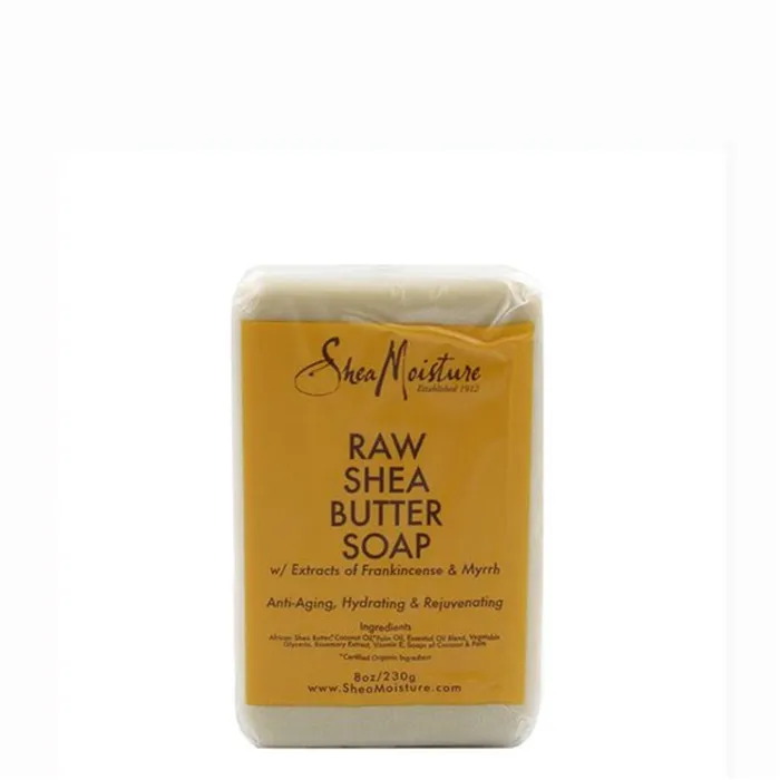 Shea Moisture Sabonete de Manteiga de Karité Puro Pele Seca 230g