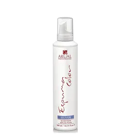 Arual Espuma Color Plata 300ml