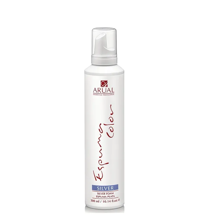Arual Mousse Color Argent 300 ml