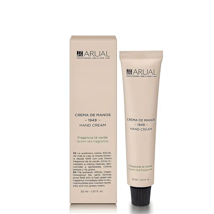 Arual Crema De Manos Fragancia Té Verde 30ml