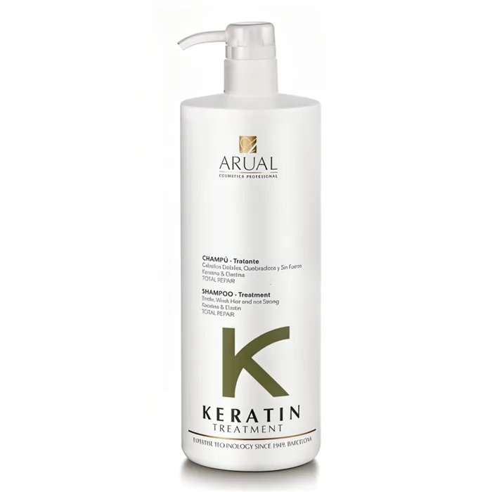 Arual Champô Tratante Queratina-Elastina 1000ml