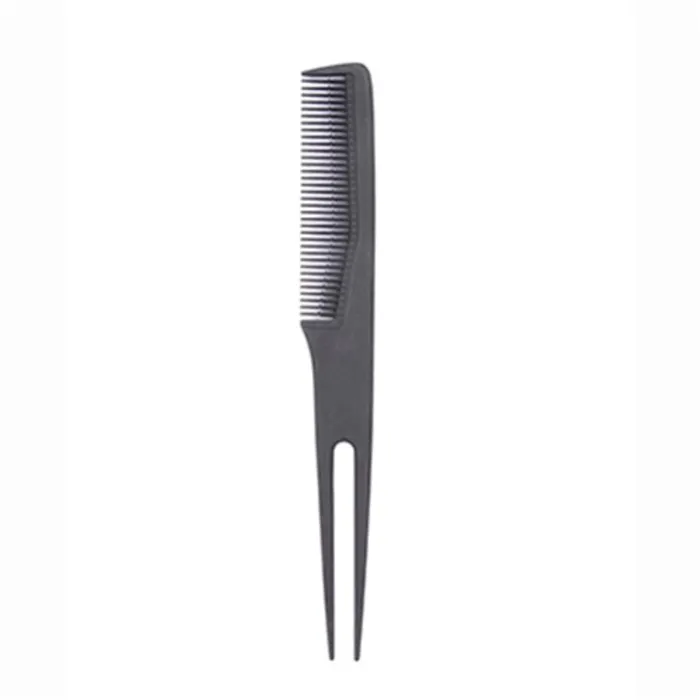 Pente de cabeleireiro Bifull Ahuecador 2 Dentes Nº 006 Carbon Line