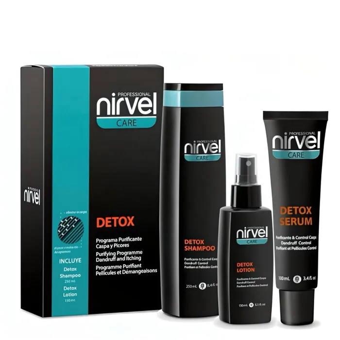 Nirvel Detox Programme Purifiant Pellicules et Démangeaisons