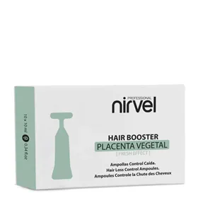 Nirvel Placenta Vegetal En Ampollas Contros Caida 10x10ml